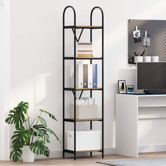Bokhylle artisan eik 40 x 30 x 183 cm Konstruert tre