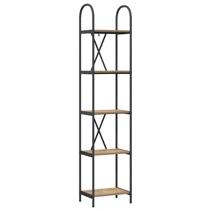 Bokhylle artisan eik 40 x 30 x 183 cm Konstruert tre