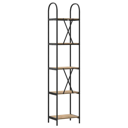 Bokhylle artisan eik 40 x 30 x 183 cm Konstruert tre