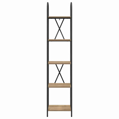 Bokhylle artisan eik 40 x 30 x 183 cm Konstruert tre