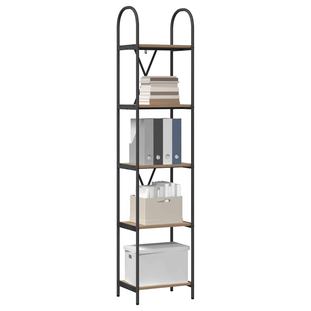 Bokhylle artisan eik 40 x 30 x 183 cm Konstruert tre