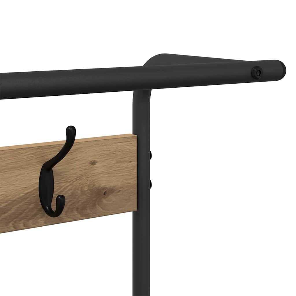 Kleshenger Artisan Eik 75 x 34 x 184 cm Konstruert tre