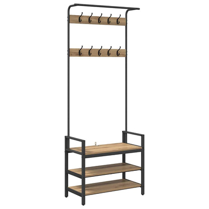 Kleshenger Artisan Eik 75 x 34 x 184 cm Konstruert tre