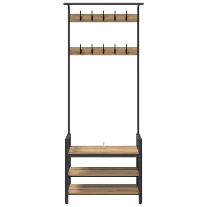 Kleshenger Artisan Eik 75 x 34 x 184 cm Konstruert tre