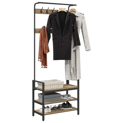 Kleshenger Artisan Eik 75 x 34 x 184 cm Konstruert tre