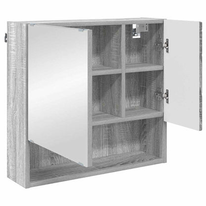 Baderomsmøbelsett 3 pcs Sonoma Grå 61 x 35 x 64 cm