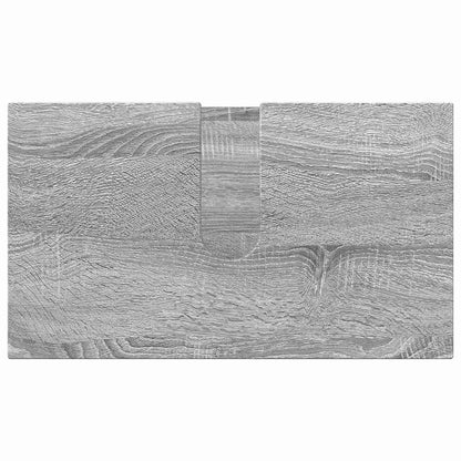 Baderomsmøbelsett 3 pcs Sonoma Grå 61 x 35 x 64 cm