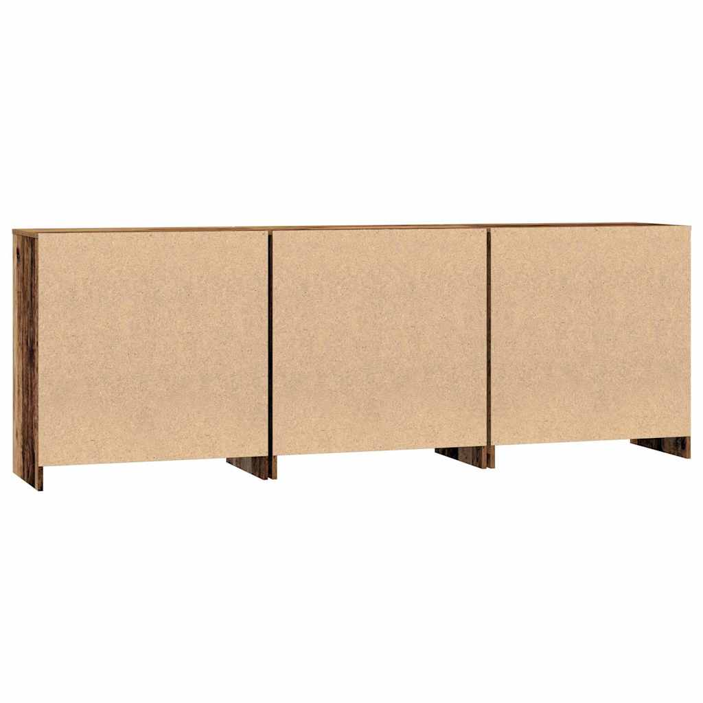 Skap Gammelt Tre med hylle Annet 3 stk 70 x 41 x 75 cm