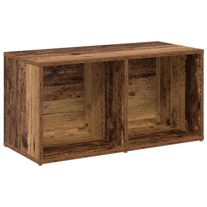 TV-benksett 2 pcs Gamle tre 37 x 35 x 72 cm Konstruert tre
