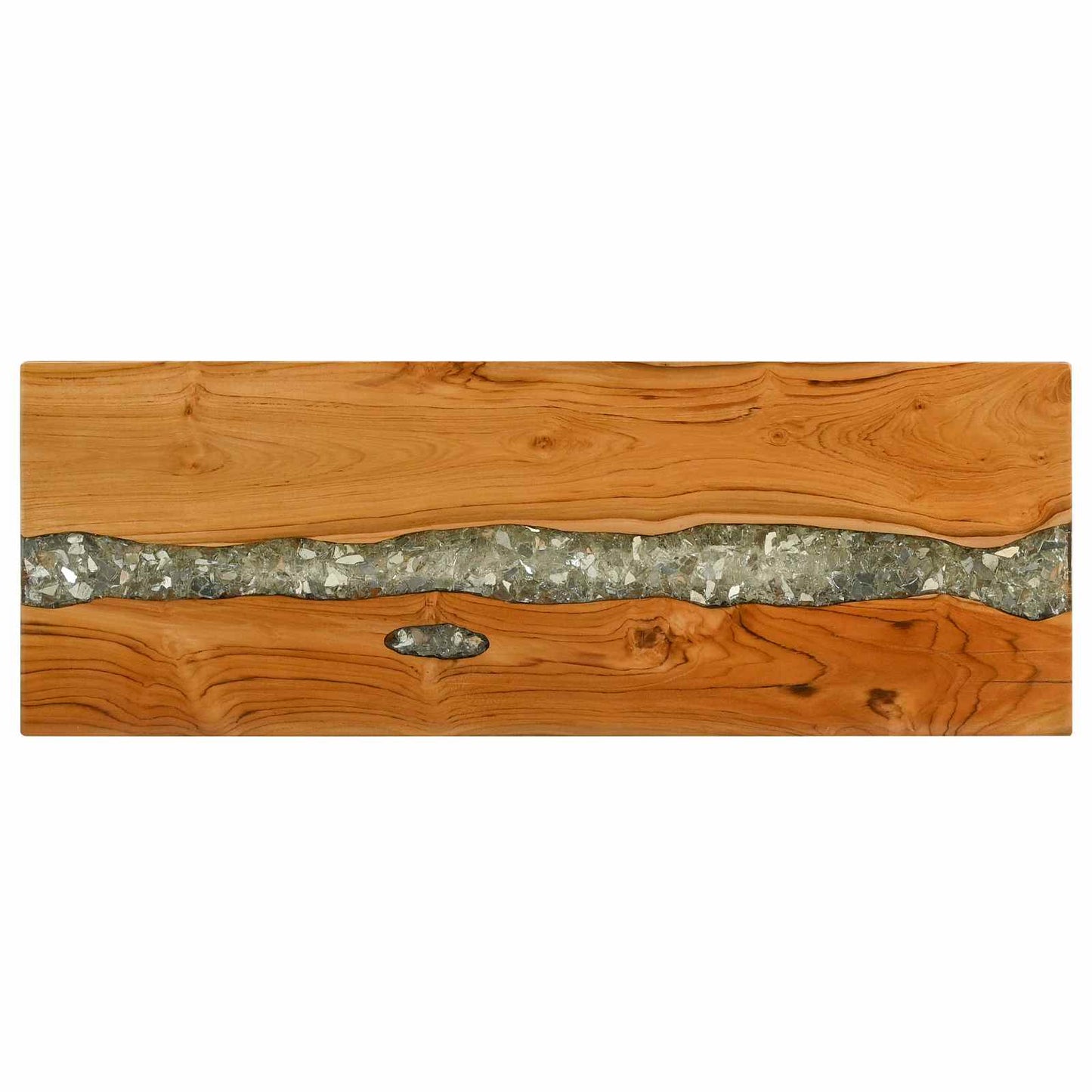 Konsollbord Brun 100 x 35 x 75 cm Massivt Teaktre