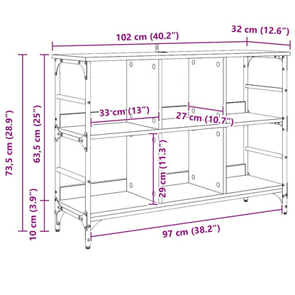 Skjenk Brun 102 x 32 x 73.5 cm