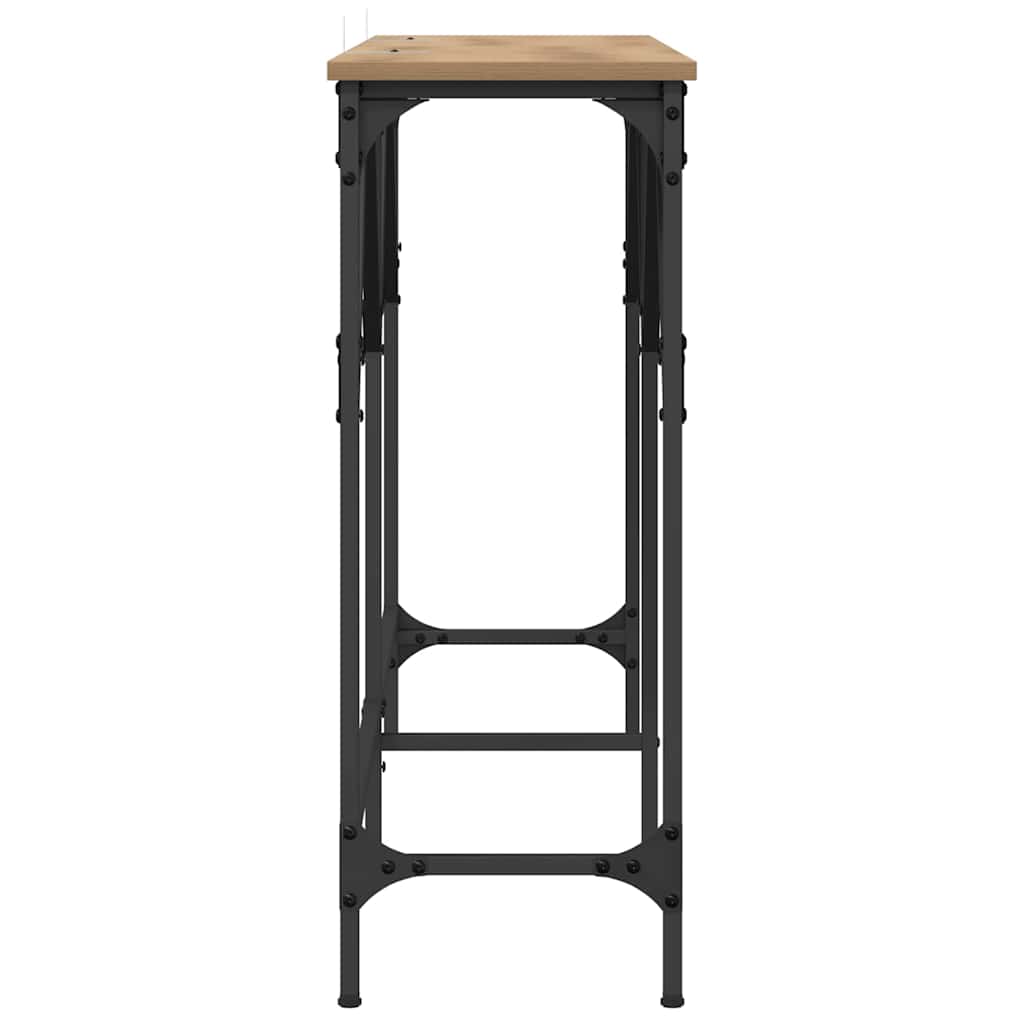 Avlastningsbord Konsollbord Artisan Eik 140 x 29 x 75 cm