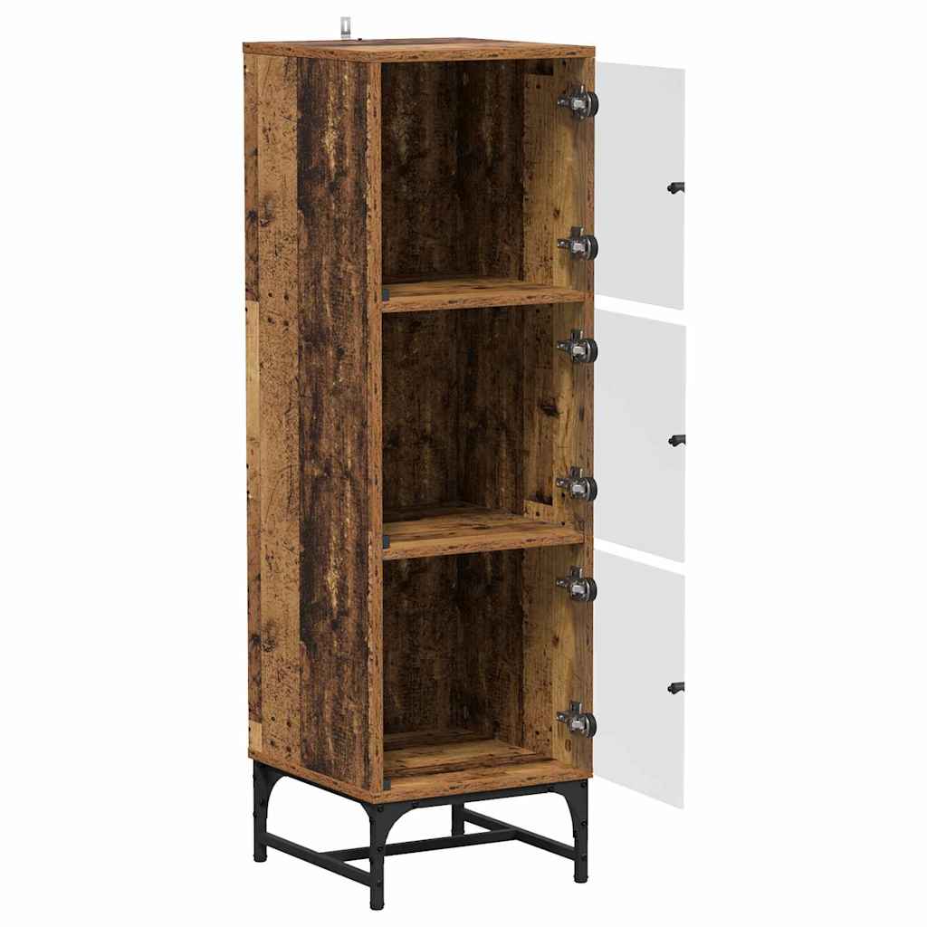 Skjenk Gammelt Tre 35 x 37 x 117 cm