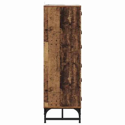 Skjenk Gammelt Tre 35 x 37 x 117 cm