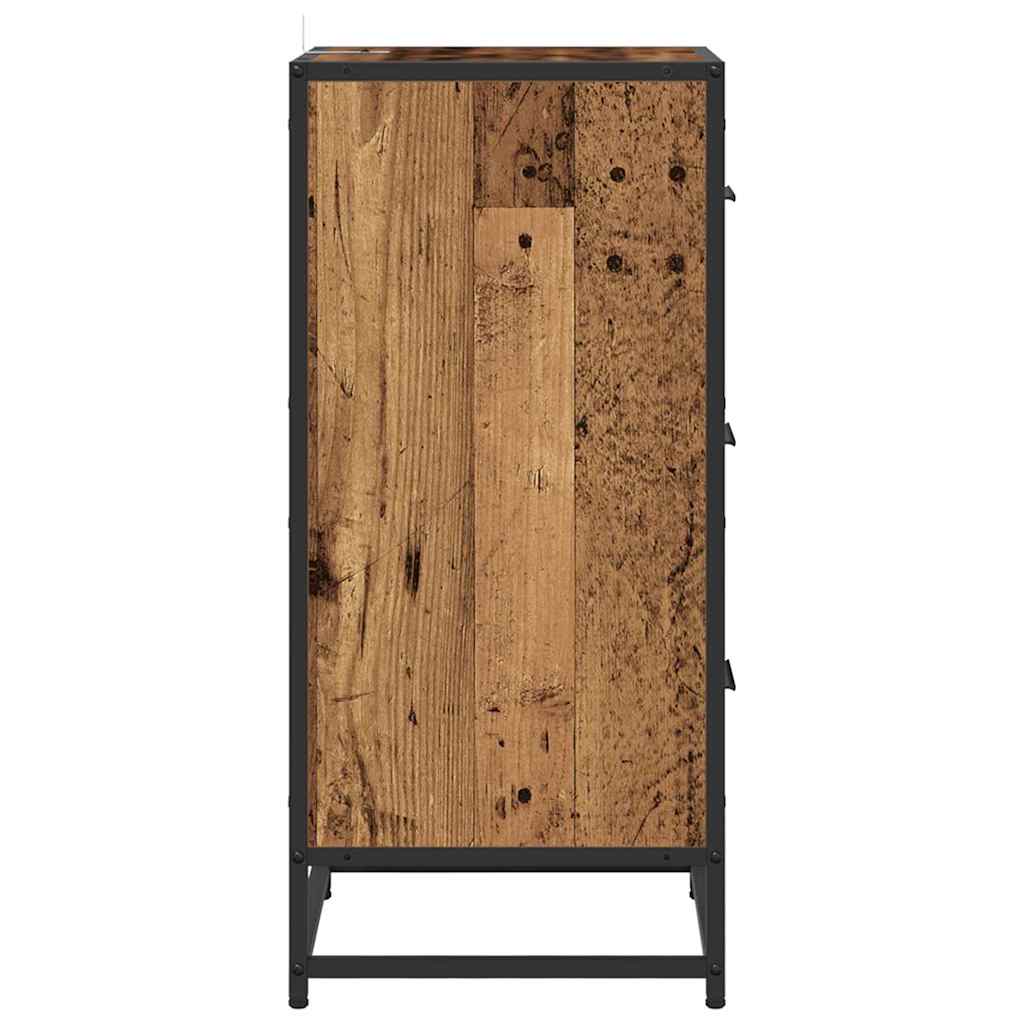 Skjenk Gammelt Tre 35,5 x 35 x 76 cm