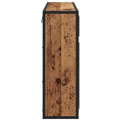 Baderomsspeilskap Gammelt tre 65 x 20 x 60 cm Konstruert tre