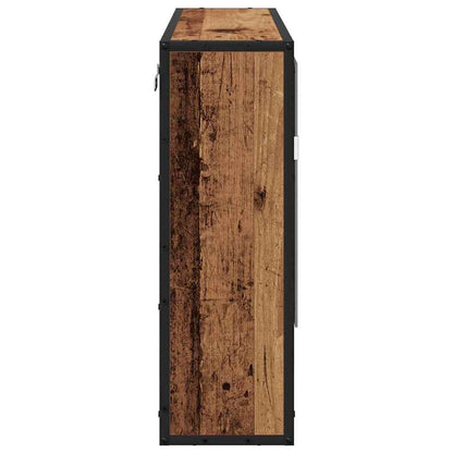 Baderomsspeilskap Gammelt tre 65 x 20 x 60 cm Konstruert tre