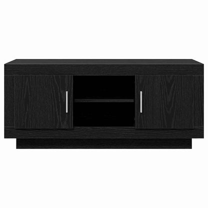 TV-Møbel Svart Eik TV-skap 102 x 35 x 45 cm