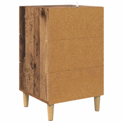Nattbordskap Gammelt tre 40 x 40 x 66 cm Konstruert tre