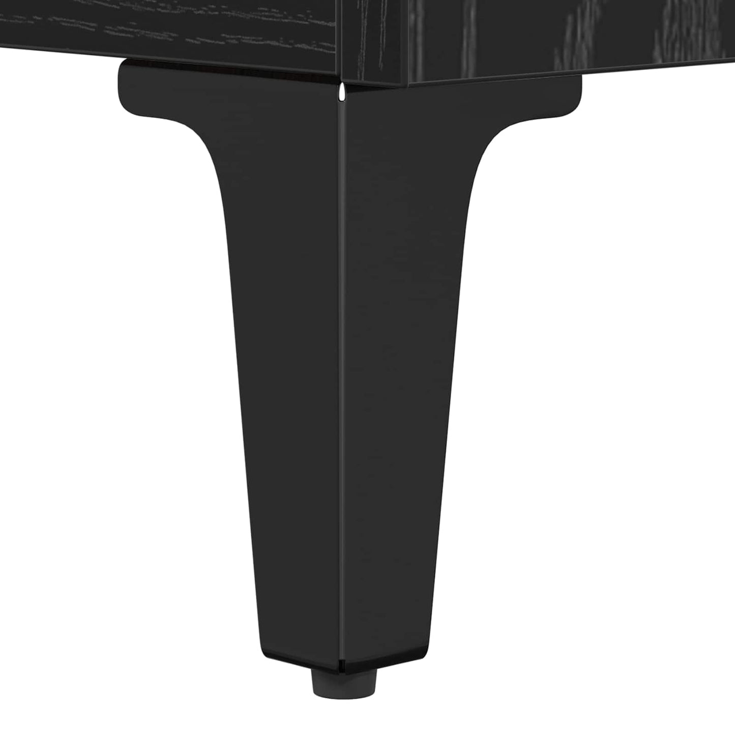 Nattbordskap Svart Eik 40 x 40,5 x 66 cm Konstruert tre