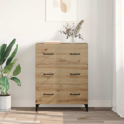Serviesskap Artisan Eik 69,5 x 34 x 90 cm Ingeniørtre og jern