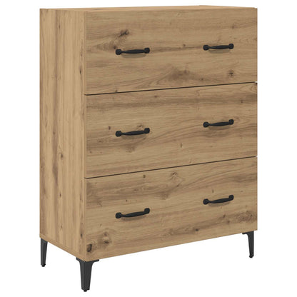 Serviesskap Artisan Eik 69,5 x 34 x 90 cm Ingeniørtre og jern