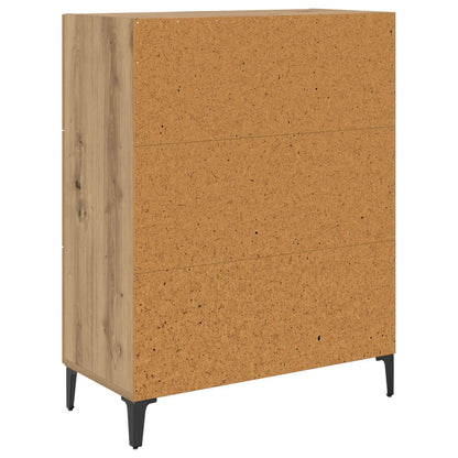 Serviesskap Artisan Eik 69,5 x 34 x 90 cm Ingeniørtre og jern