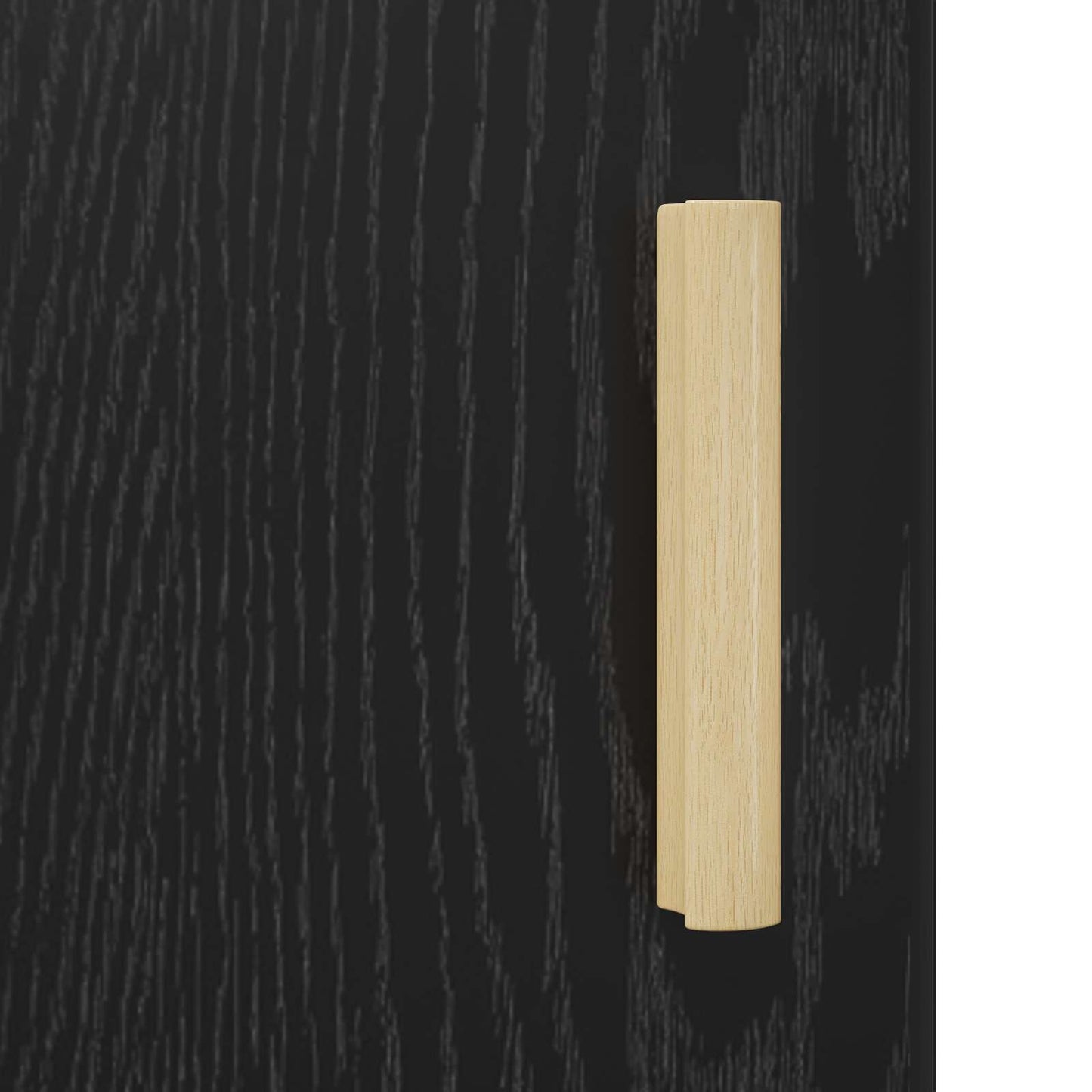 Serviesskap Svart Eik 34,5 x 34 x 90 cm Konstruert tre