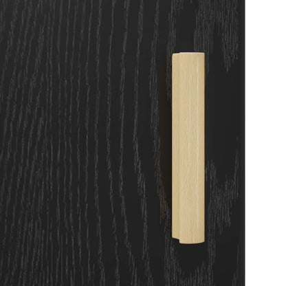 Serviesskap Svart Eik 34,5 x 34 x 90 cm Konstruert tre