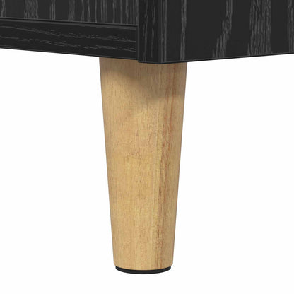 Serviesskap Svart Eik 34,5 x 34 x 90 cm Konstruert tre