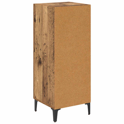 Serviesskap Gammelt tre 34,5 x 34 x 90 cm Konstruert tre