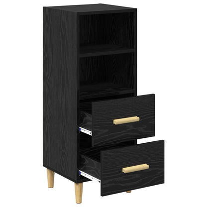 Serviesskap Svart eik 34 x 34,5 x 90 cm Konstruert tre