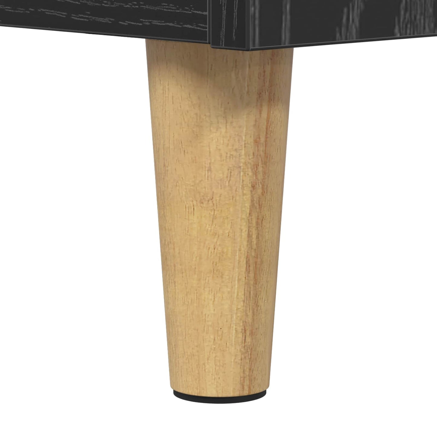 Sko Skap med skuff Svart Eik 102 x 36 x 60 cm Konstruert tre