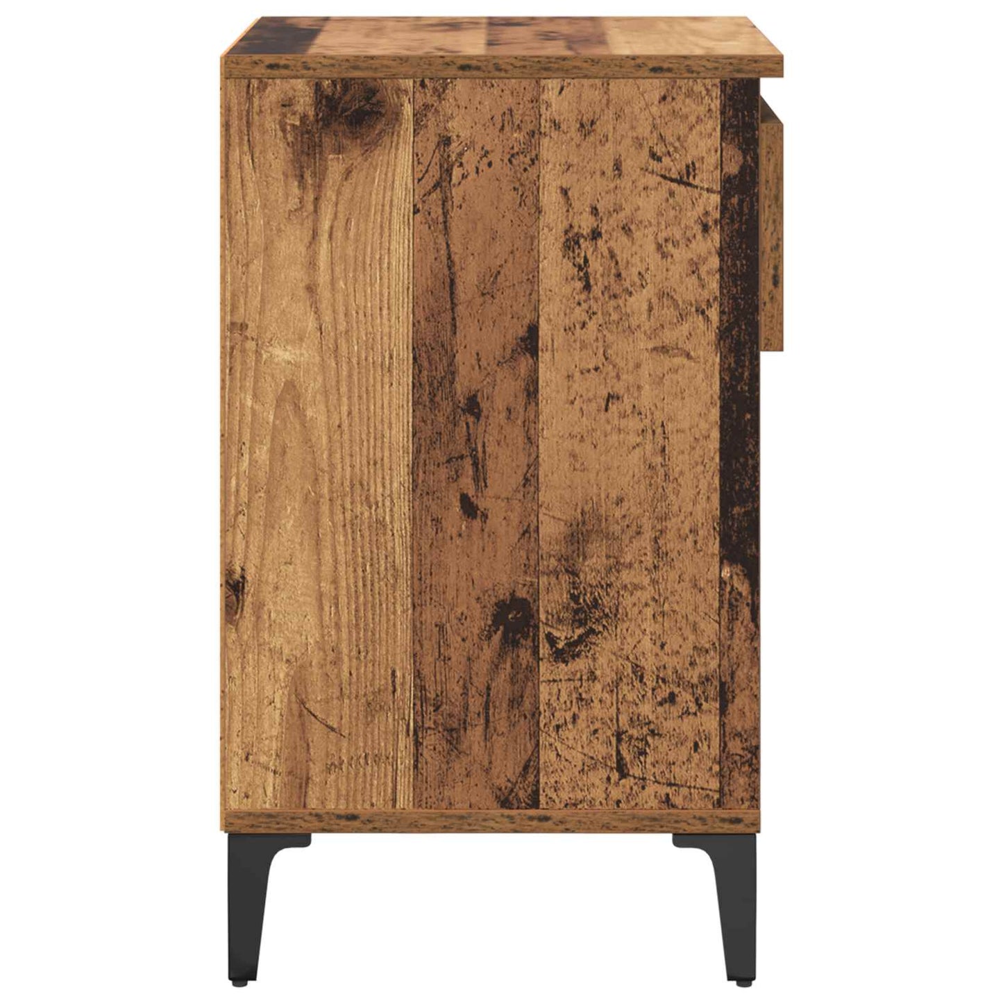 Sko Skap med skuff Gammelt tre 102 x 36 x 60 cm Konstruert tre