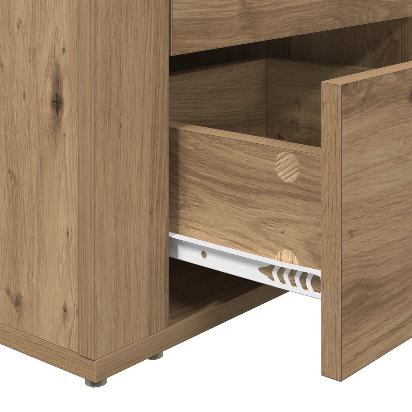 Nattbordskap Artisan Eik 35 x 50 x 60 cm Konstruert tre