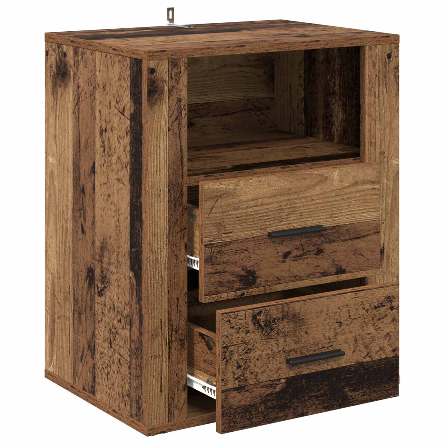 Nattbordskap Gammelt tre 35 x 50 x 60 cm Konstruert tre