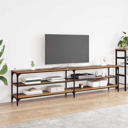 TV-skap Gamle tre 200 x 30 x 50 cm Ingeniørtre og jern