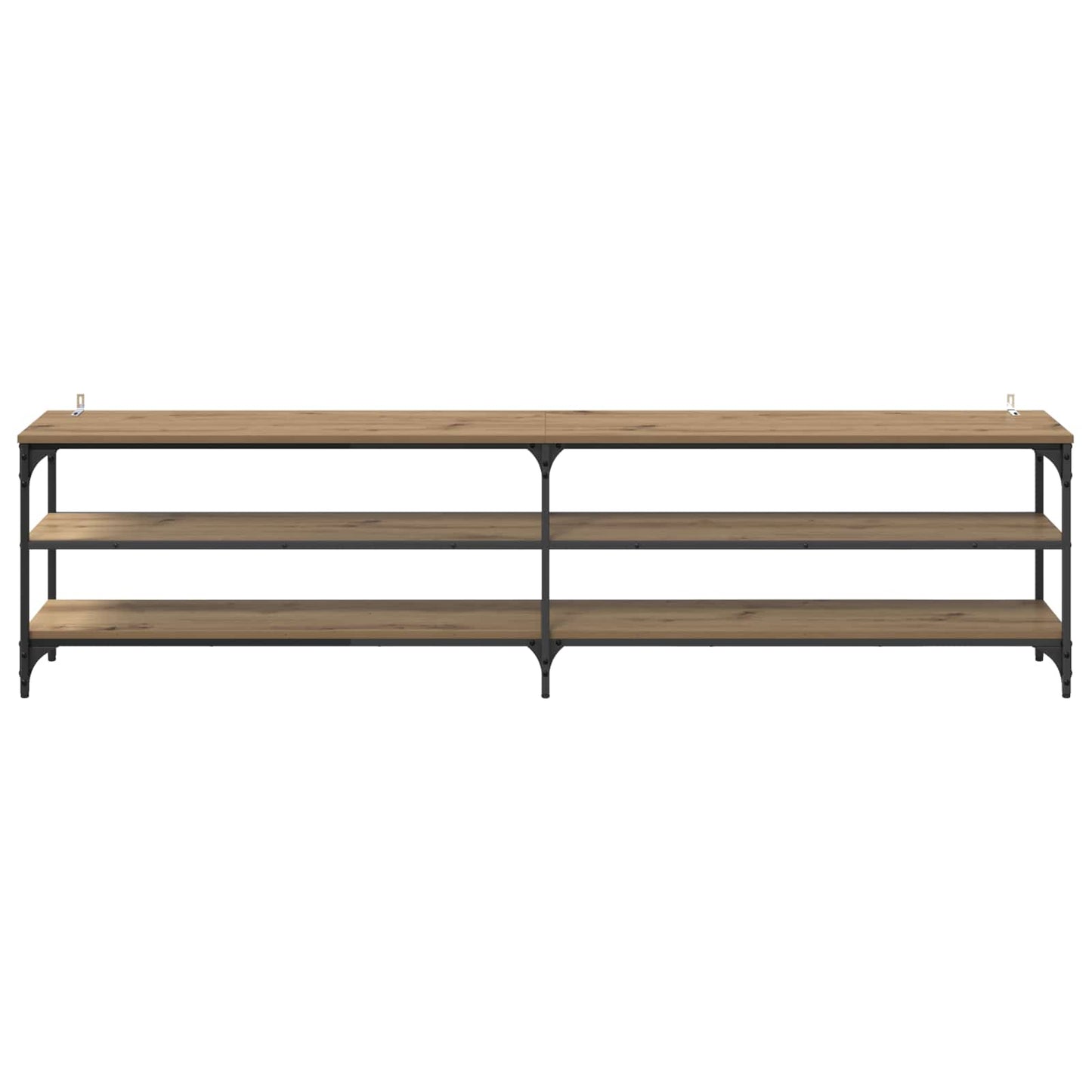 TV-skap Artisan Eik 200 x 30 x 50 cm Ingeniørtre og jern