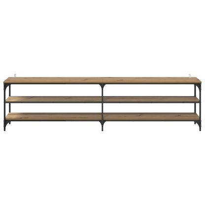 TV-skap Artisan Eik 200 x 30 x 50 cm Ingeniørtre og jern