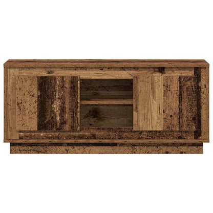 TV-skap Gamle tre 102 x 35 x 45 cm Konstruert tre