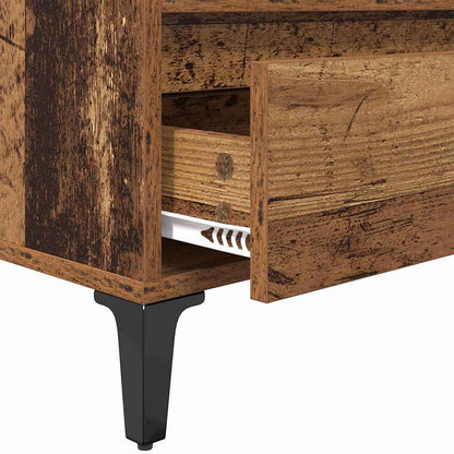 TV-skap Gamle tre 100 x 34,5 x 44,5 cm Ingeniørtre og jern