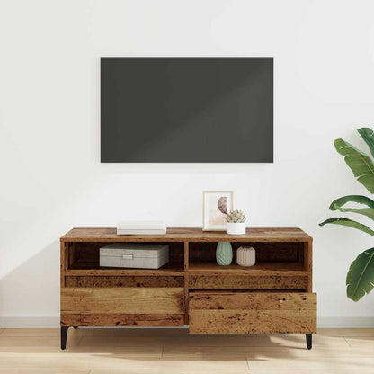 TV-skap Gamle tre 100 x 34,5 x 44,5 cm Ingeniørtre og jern