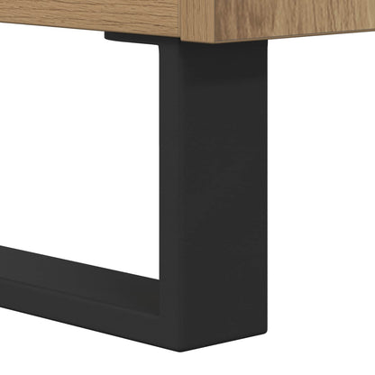 Serviesskap Artisan Eik 69,5 x 34 x 90 cm Ingeniørtre og jern