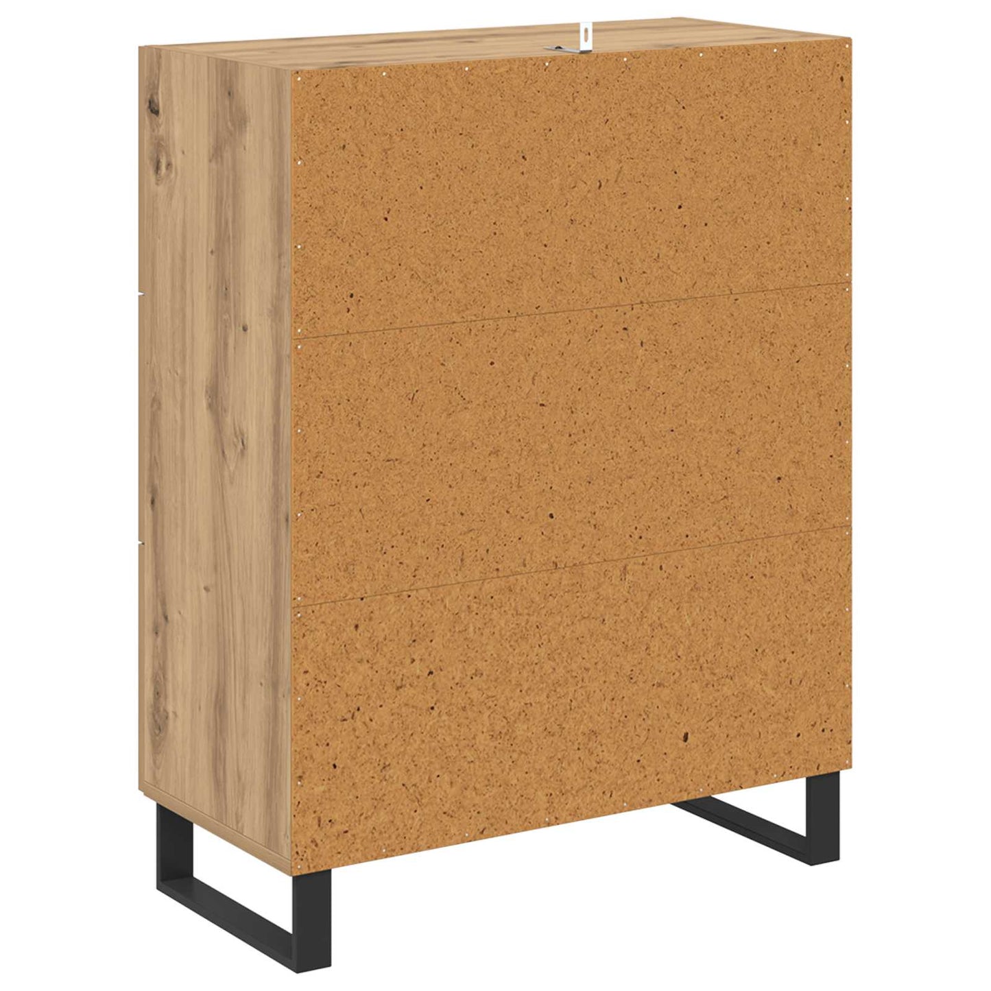 Serviesskap Artisan Eik 69,5 x 34 x 90 cm Ingeniørtre og jern