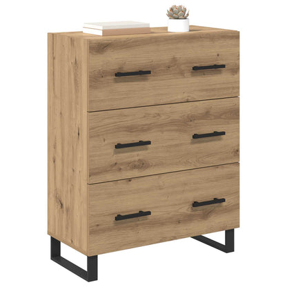 Serviesskap Artisan Eik 69,5 x 34 x 90 cm Ingeniørtre og jern
