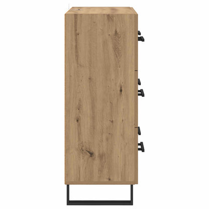 Serviesskap Artisan Eik 69,5 x 34 x 90 cm Ingeniørtre og jern