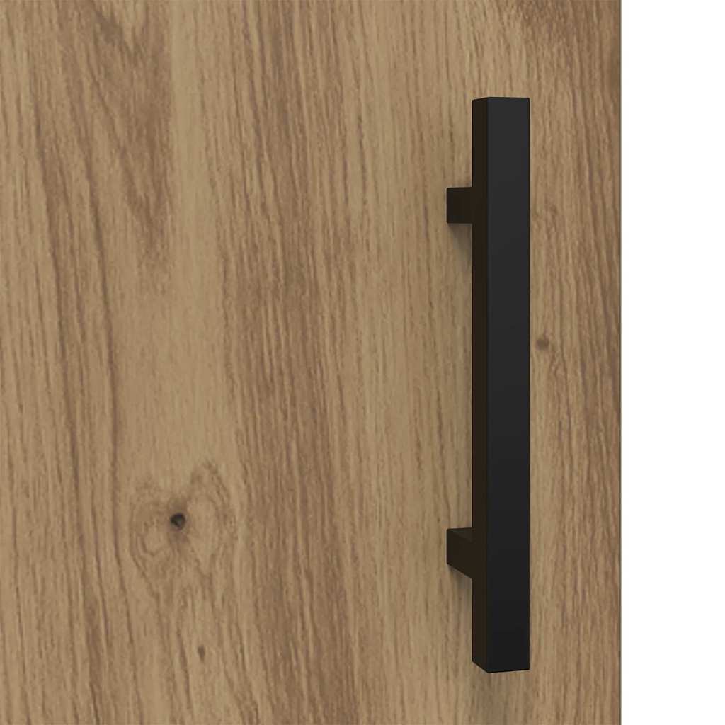 Serviesskap Artisan Eik 34,5 x 34 x 90 cm Ingeniørtre og jern