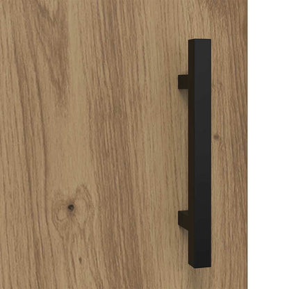 Serviesskap Artisan Eik 34,5 x 34 x 90 cm Ingeniørtre og jern