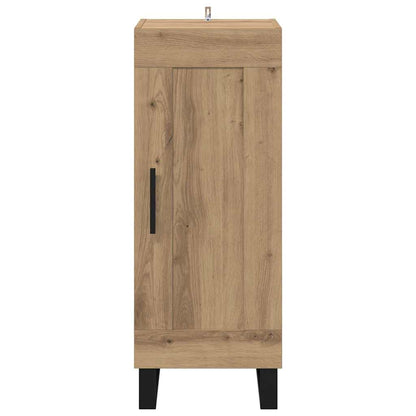 Serviesskap Artisan Eik 34,5 x 34 x 90 cm Ingeniørtre og jern