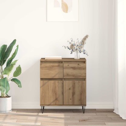 Serviesskap Artisan Eik 60 x 35 x 70 cm Ingeniørtre og jern